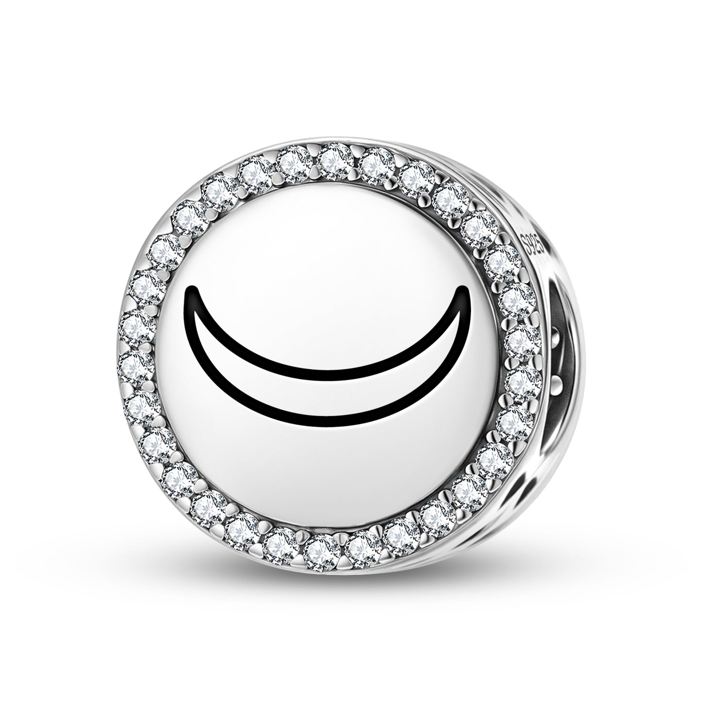 Crescent Moon Jainism Symbols Charm