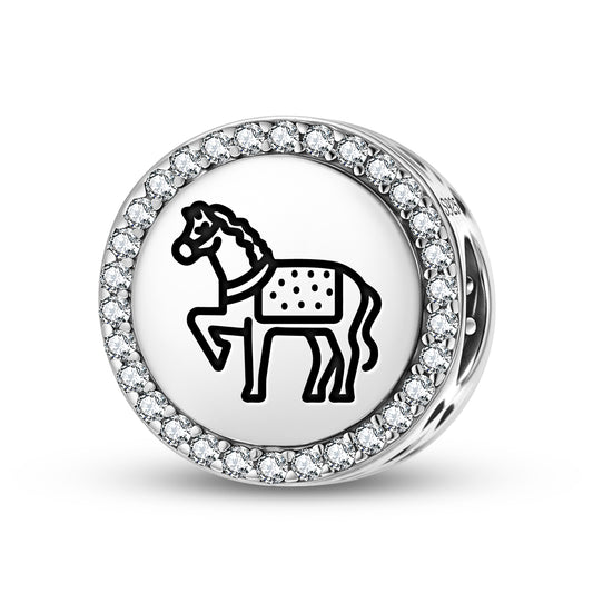 Horse Jainism Symbols Charm