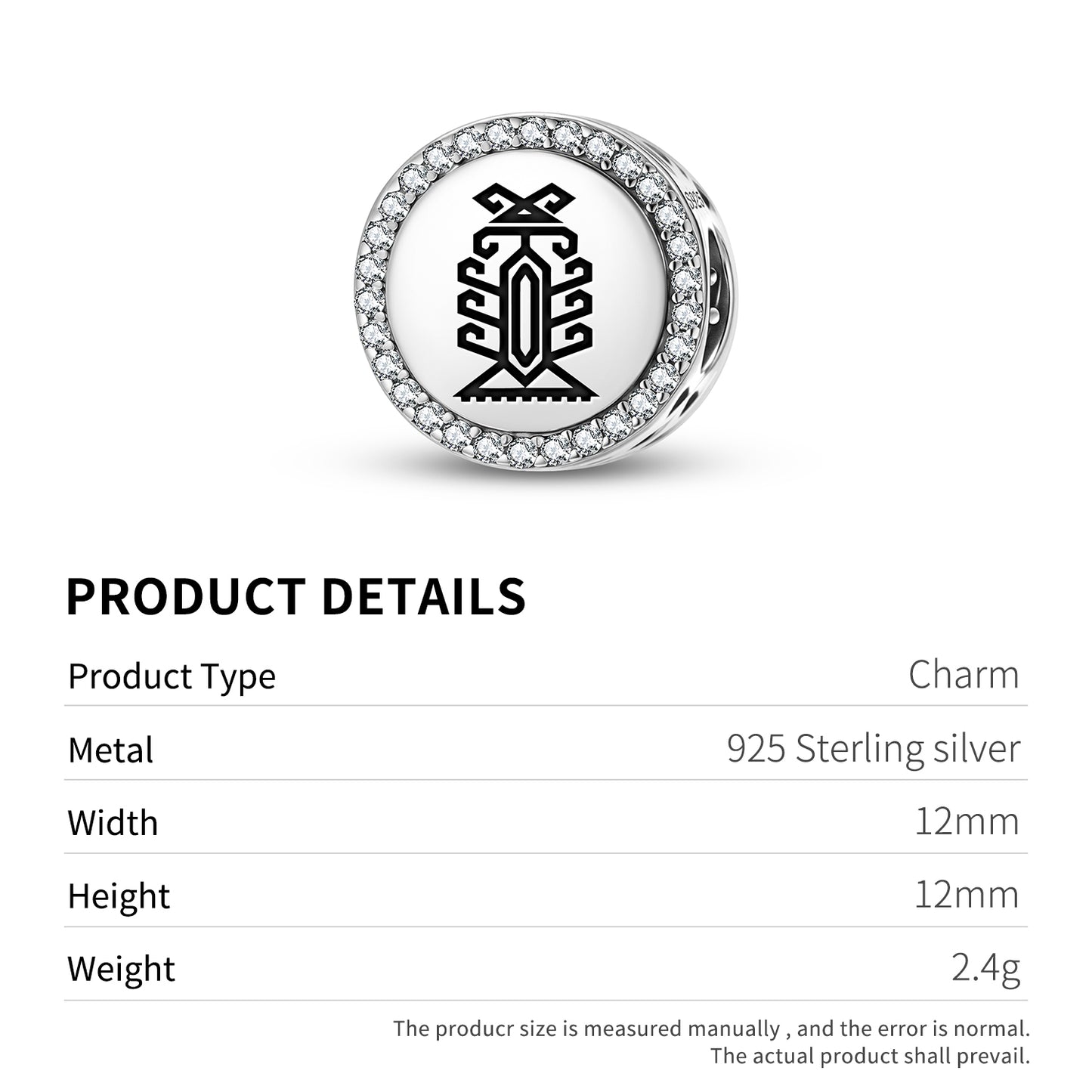 Basak – Spike Turkish Symbols Charm