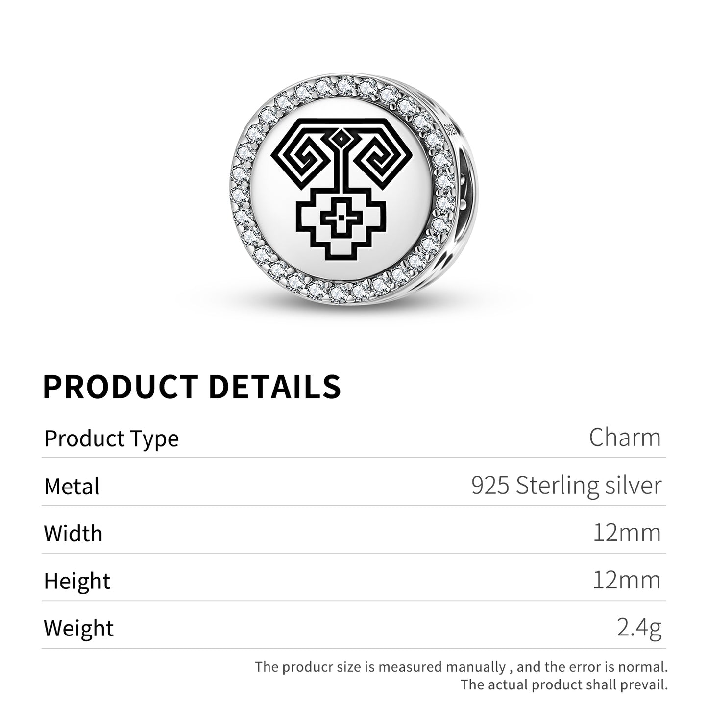 Koç Boynuzu – Ram's Horn Turkish Symbols Charm