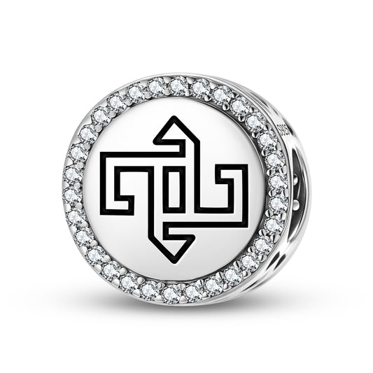 Swastika Turkish Symbols Charm