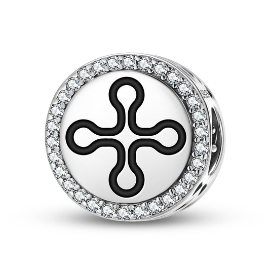 Tabono Adinkra Symbols Charm