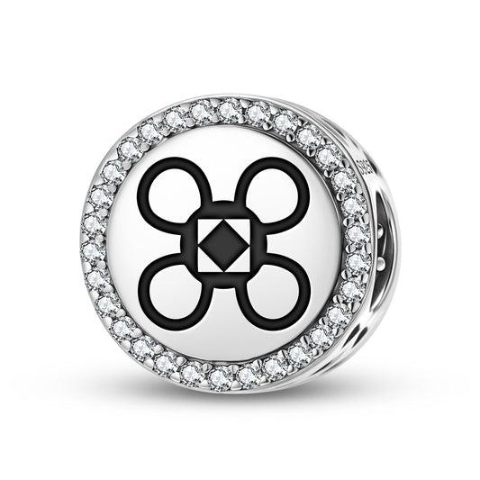 Sunsum Adinkra Symbols Charm