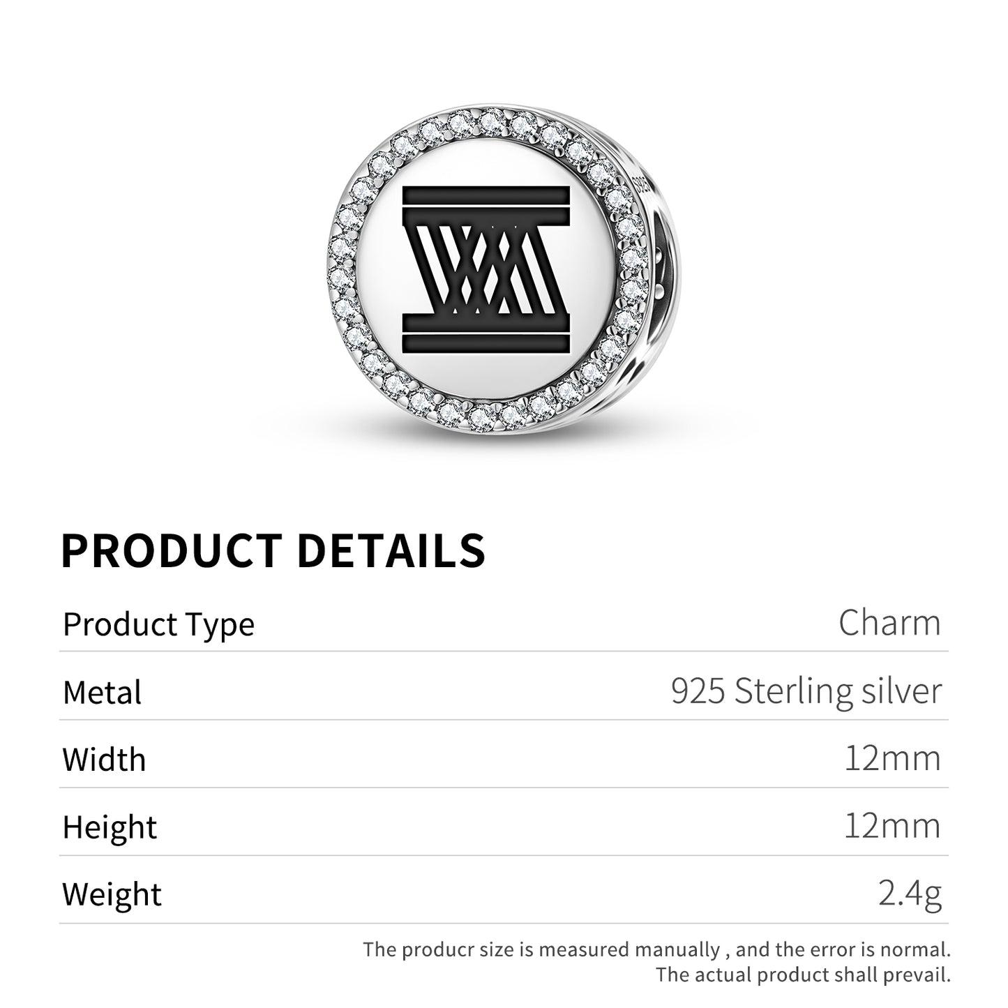 Owo Foro Adobe Adinkra Symbols Charm