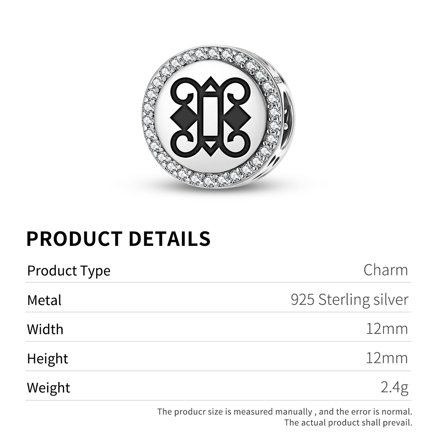 Otumfuo Wuo Ye Ya Adinkra Symbols Charm