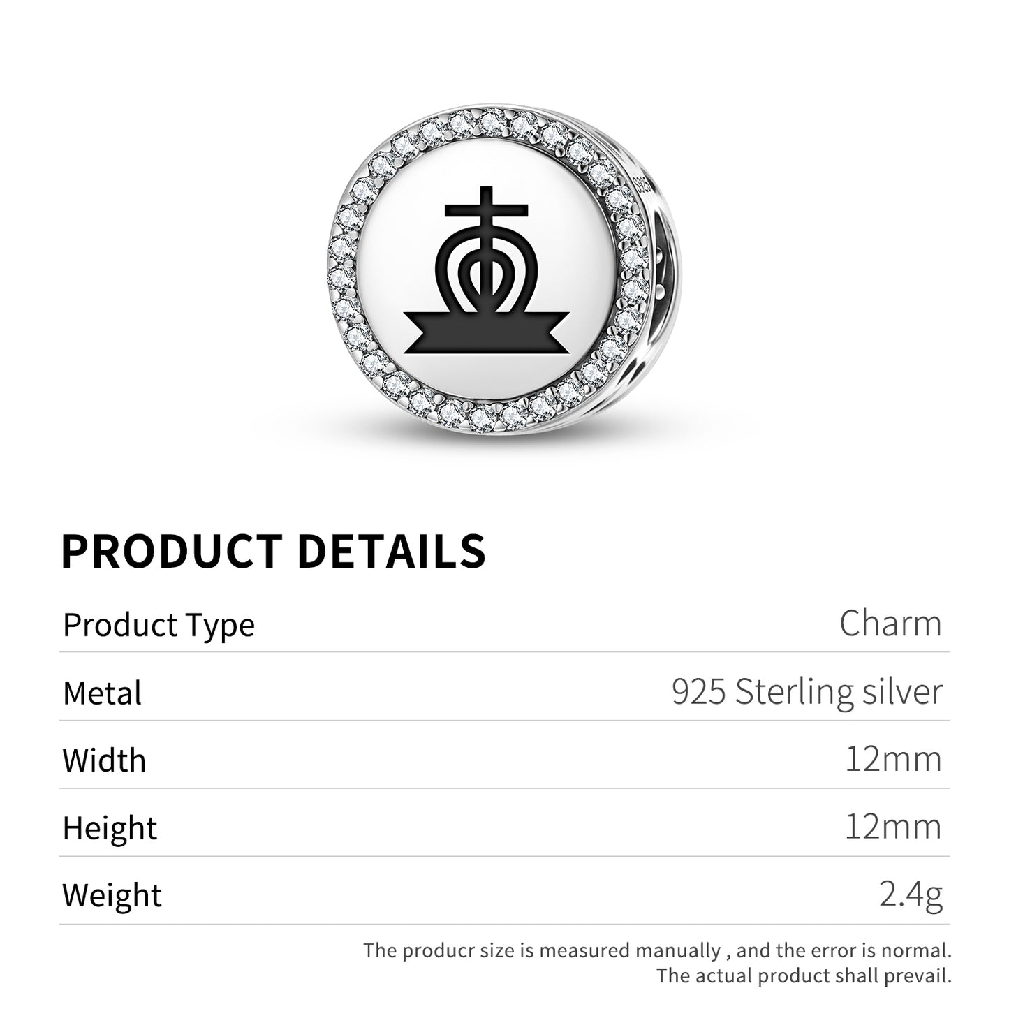 Ohene Kye Adinkra Symbols Charm