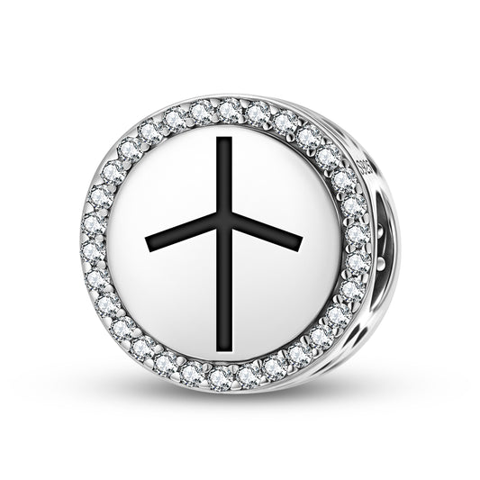 St.Nino's Cross – Grapevine Cross Christianity Symbols Charm