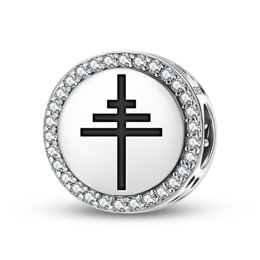 Papal Cross Christianity Symbols Charm