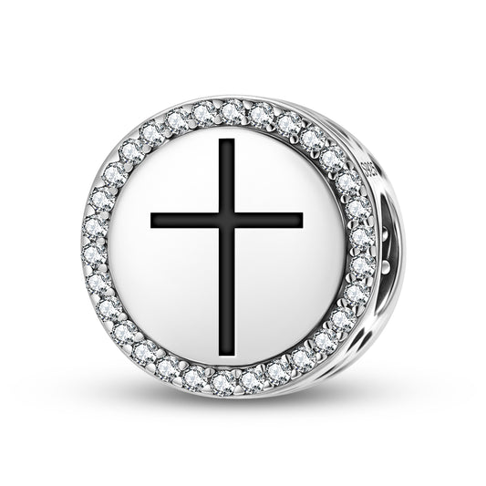 Roman Cross Christianity Symbols Charm