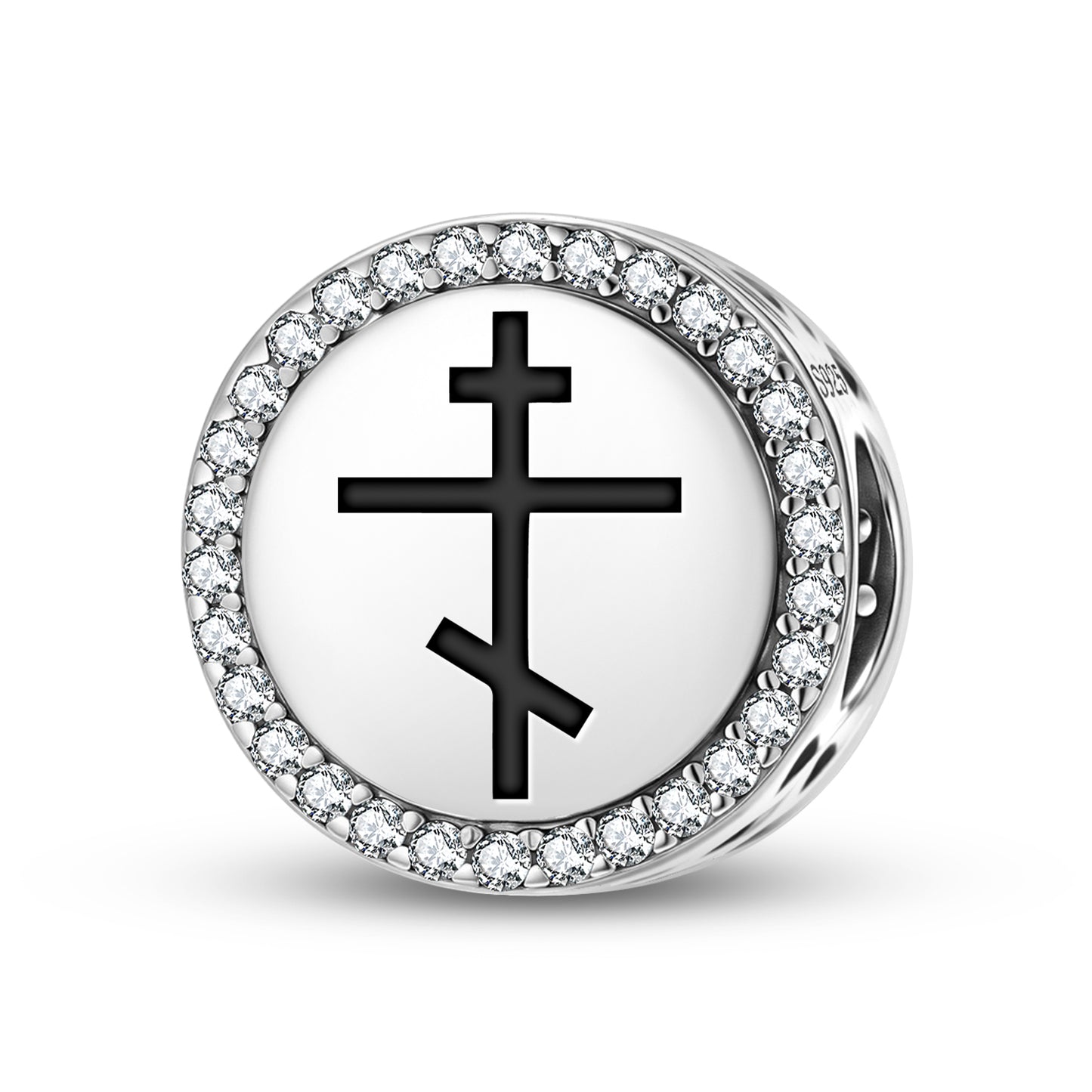 Orthodox cross Christianity Symbols Charm