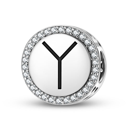 Upsilon Cross Christianity Symbols Charm