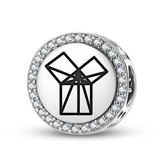 47th Proposition of Euclid Freemasonry Symbols Charm