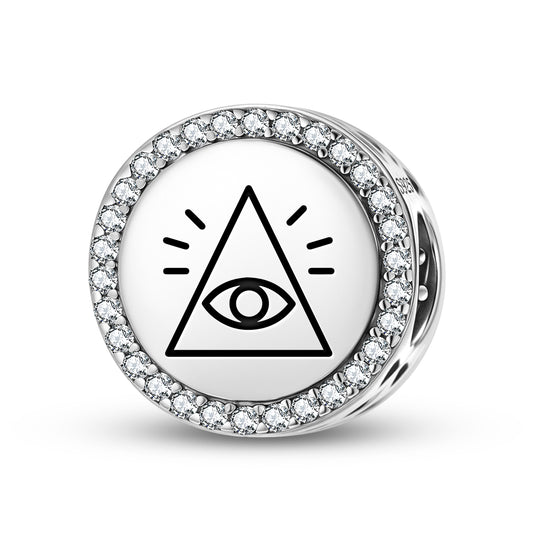 The Eye of Providence Freemasonry Symbols Charm