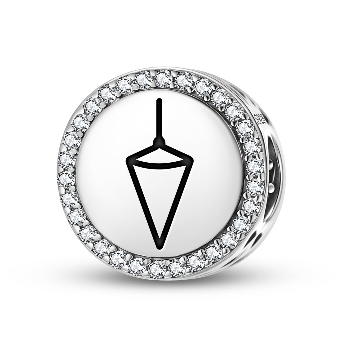 Plumb Freemasonry Symbols Charm