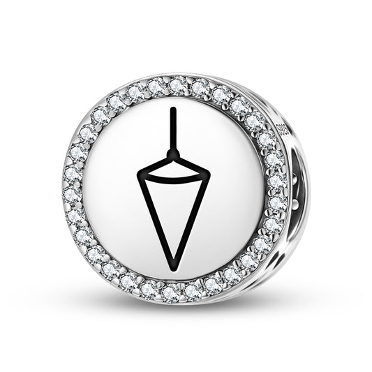 Plumb Freemasonry Symbols Charm