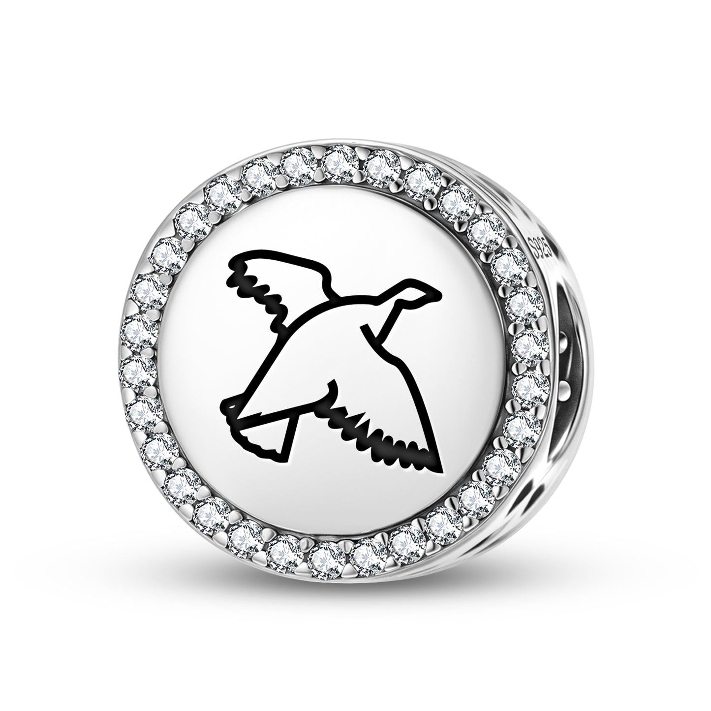 Aqiggiq Rock Ptarmigan Inuit Symbols Charm