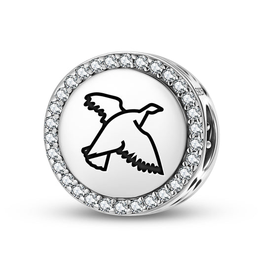Aqiggiq Rock Ptarmigan Inuit Symbols Charm