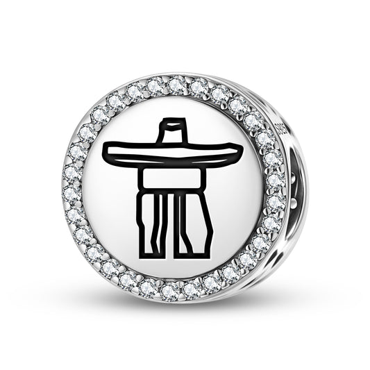 Inuksuk Inuit Symbols Charm