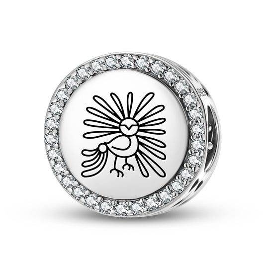 Enchanted Owl Inuit Symbols Charm