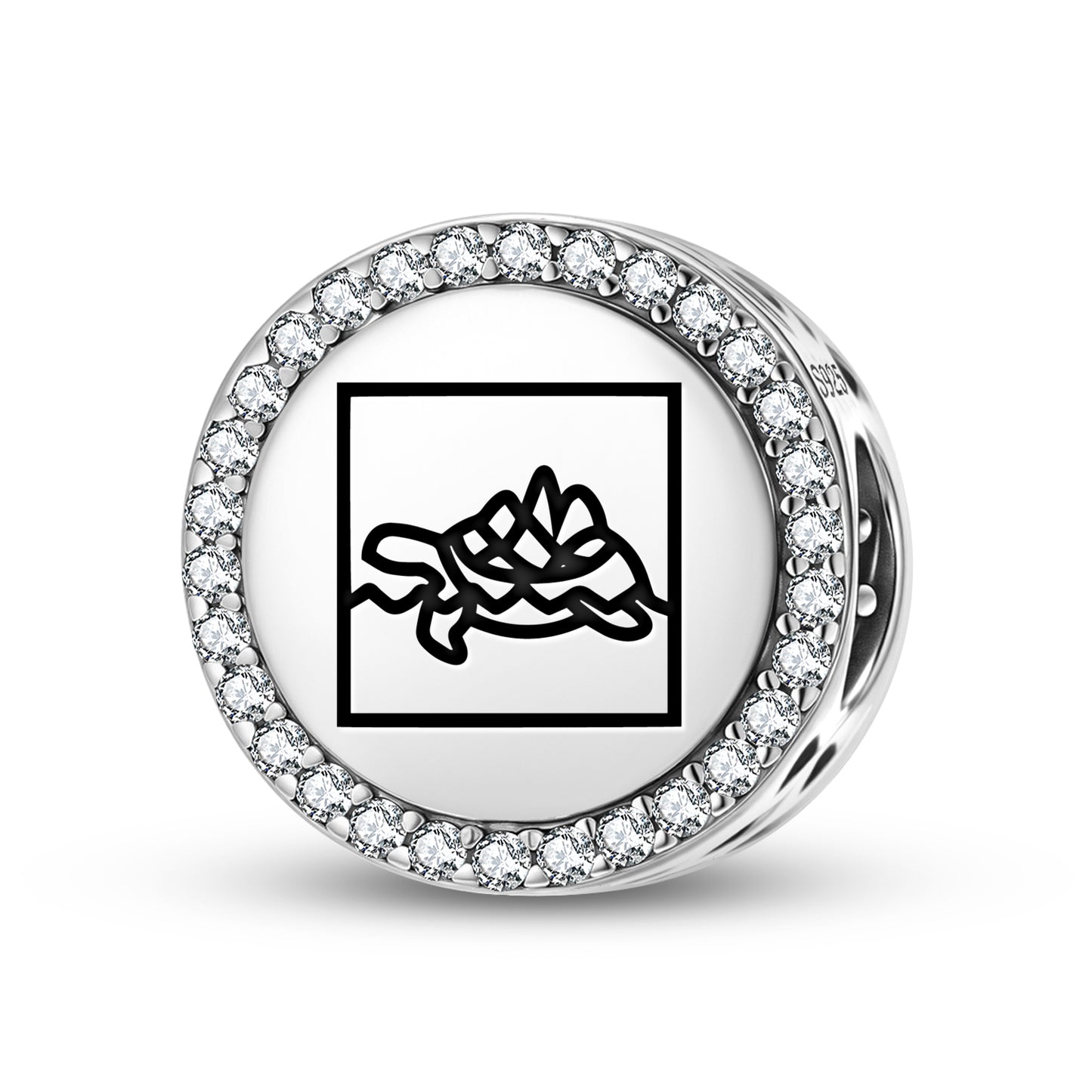 Turtle Island Inuit Symbols Charm
