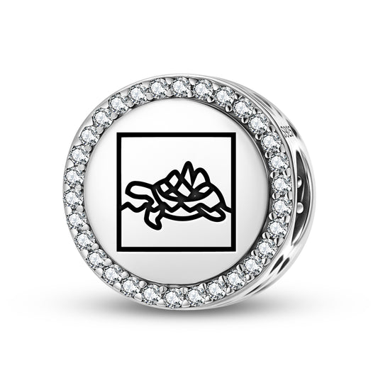 Turtle Island Inuit Symbols Charm