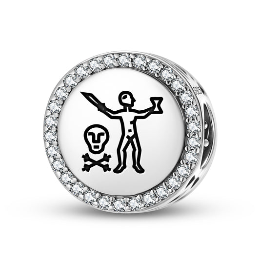 Jean Thomas Dulaien – Captain Jolly Roger Pirate Flags Symbols Charm