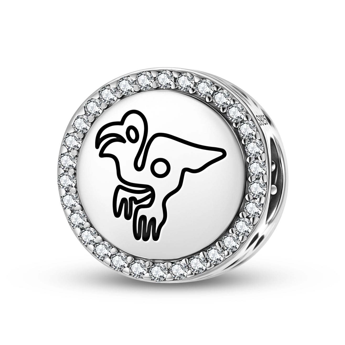 The Macaw Nazca lines Symbols Charm