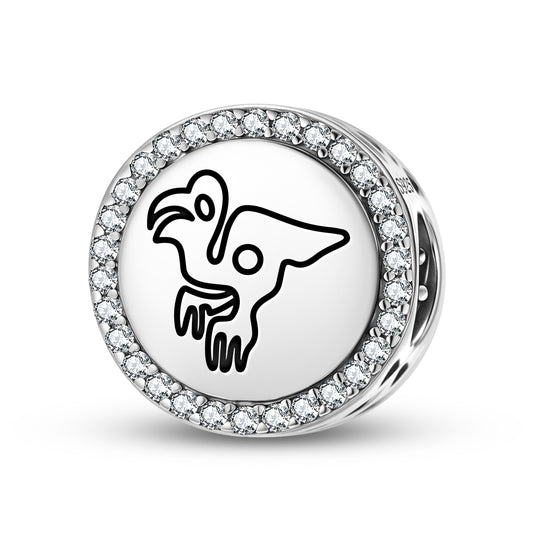 The Macaw Nazca lines Symbols Charm