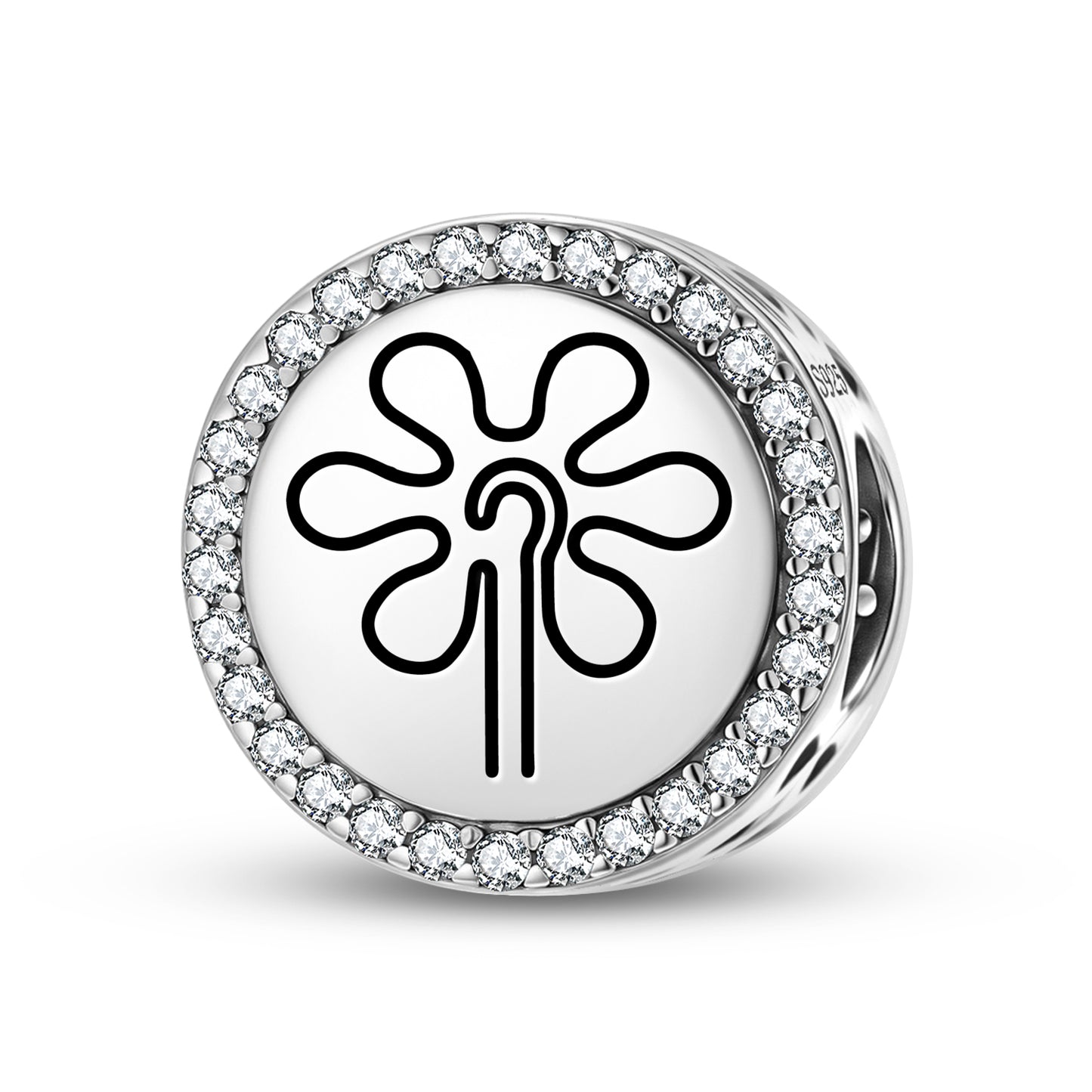 The Flower Nazca lines Symbols Charm