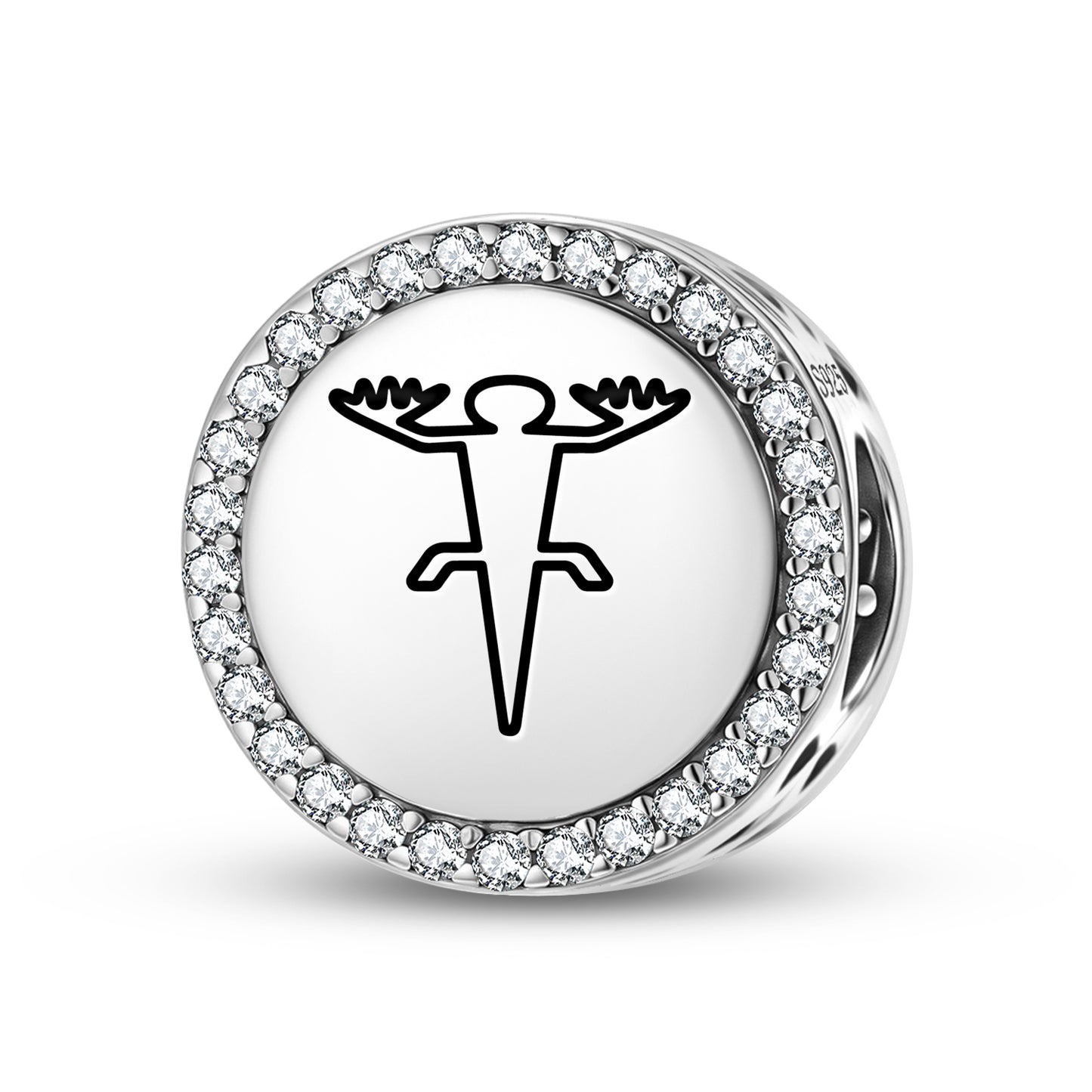 The Lizard Nazca lines Symbols Charm
