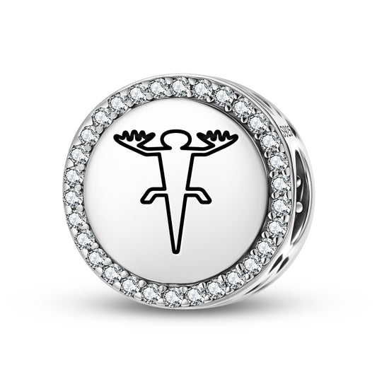 The Lizard Nazca lines Symbols Charm