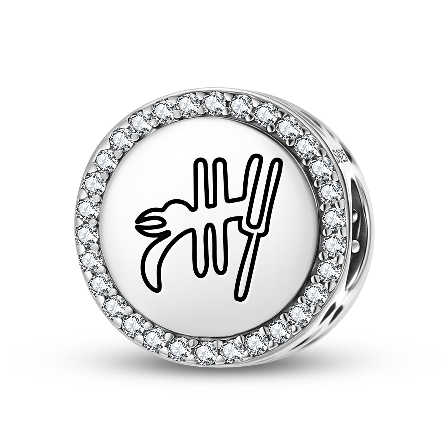 The Parrot Nazca lines Symbols Charm