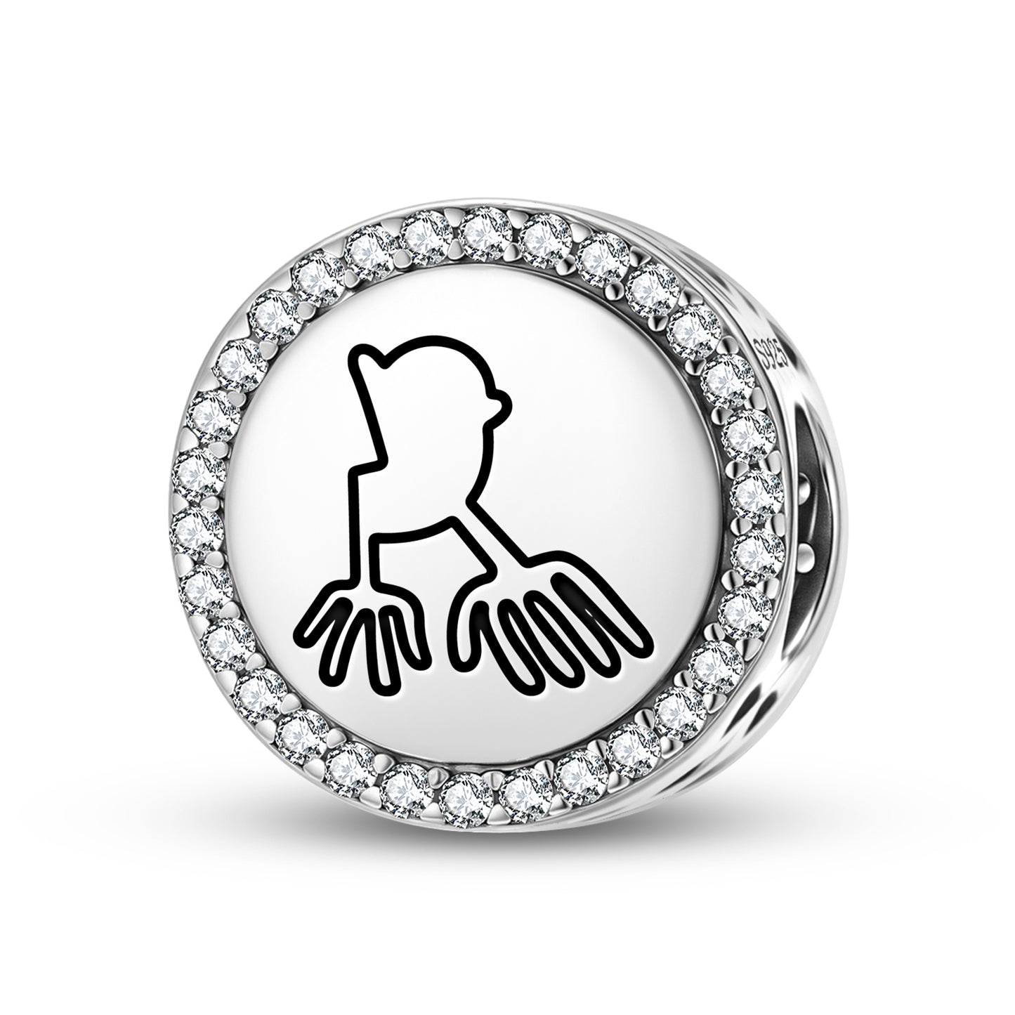 The Hands Nazca lines Symbols Charm