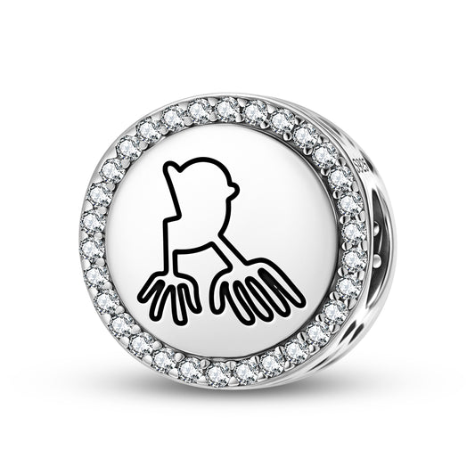 The Hands Nazca lines Symbols Charm
