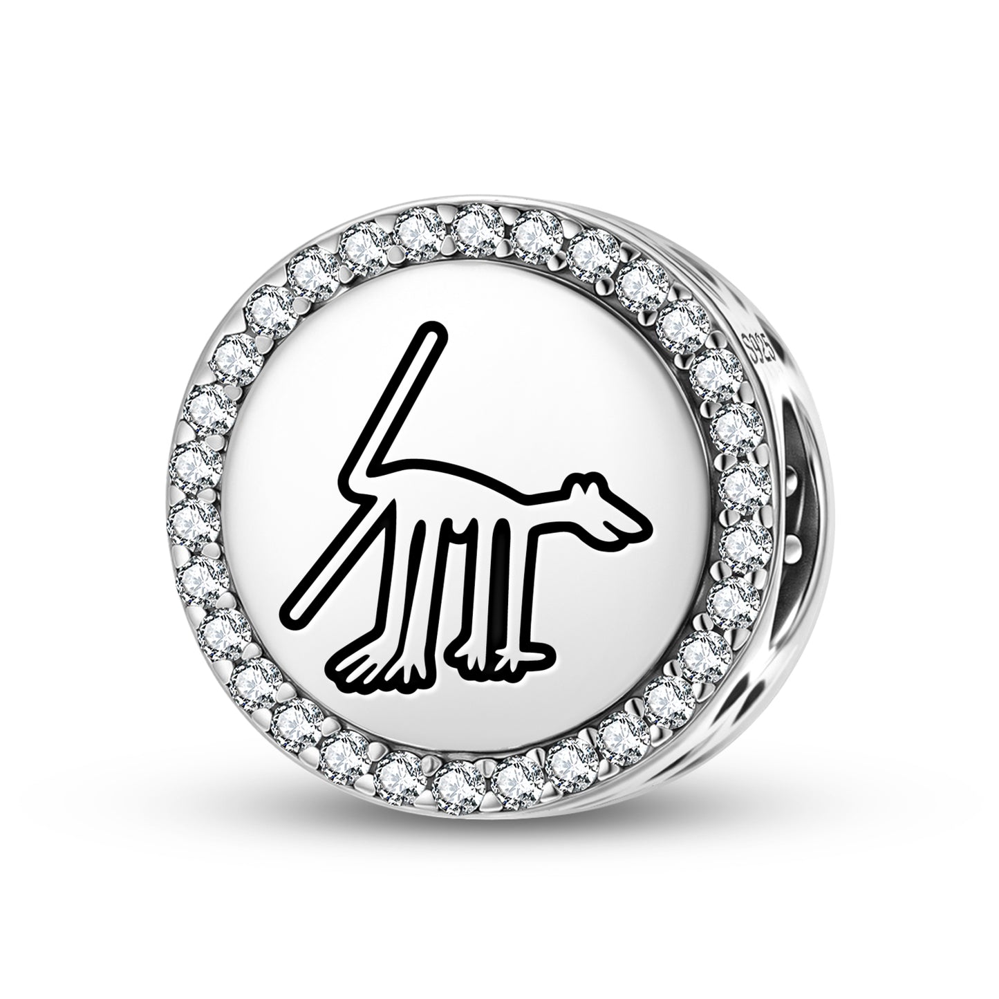The Dog Nazca lines Symbols Charm