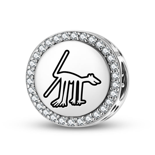 The Dog Nazca lines Symbols Charm