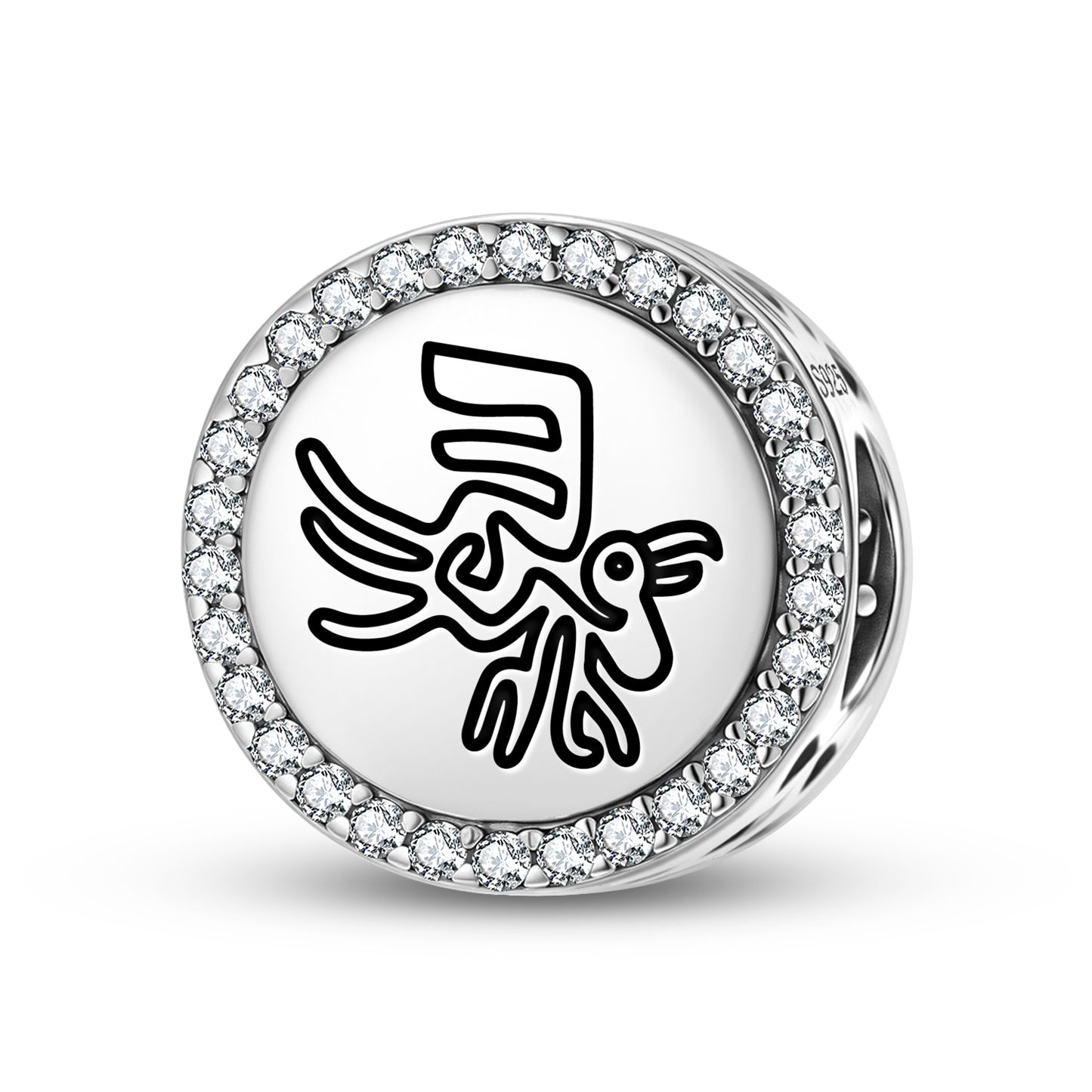The Pelican Nazca lines Symbols Charm