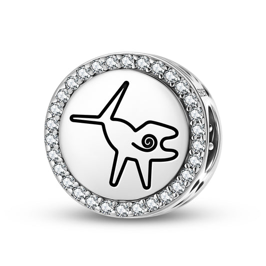 The Whale Nazca lines Symbols Charm