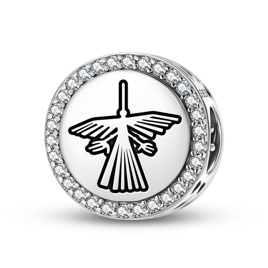 The Condor Nazca lines Symbols Charm