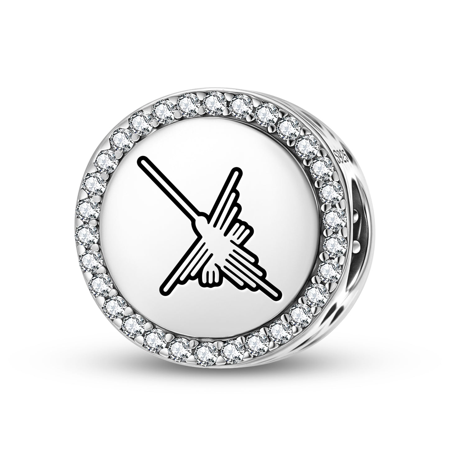 The Hummingbird Nazca lines Symbols Charm