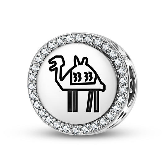 Camel Persian Symbols Charm