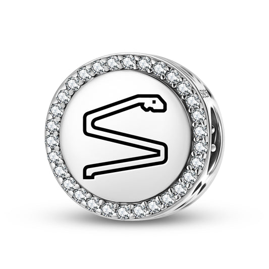 Snake Persian Symbols Charm