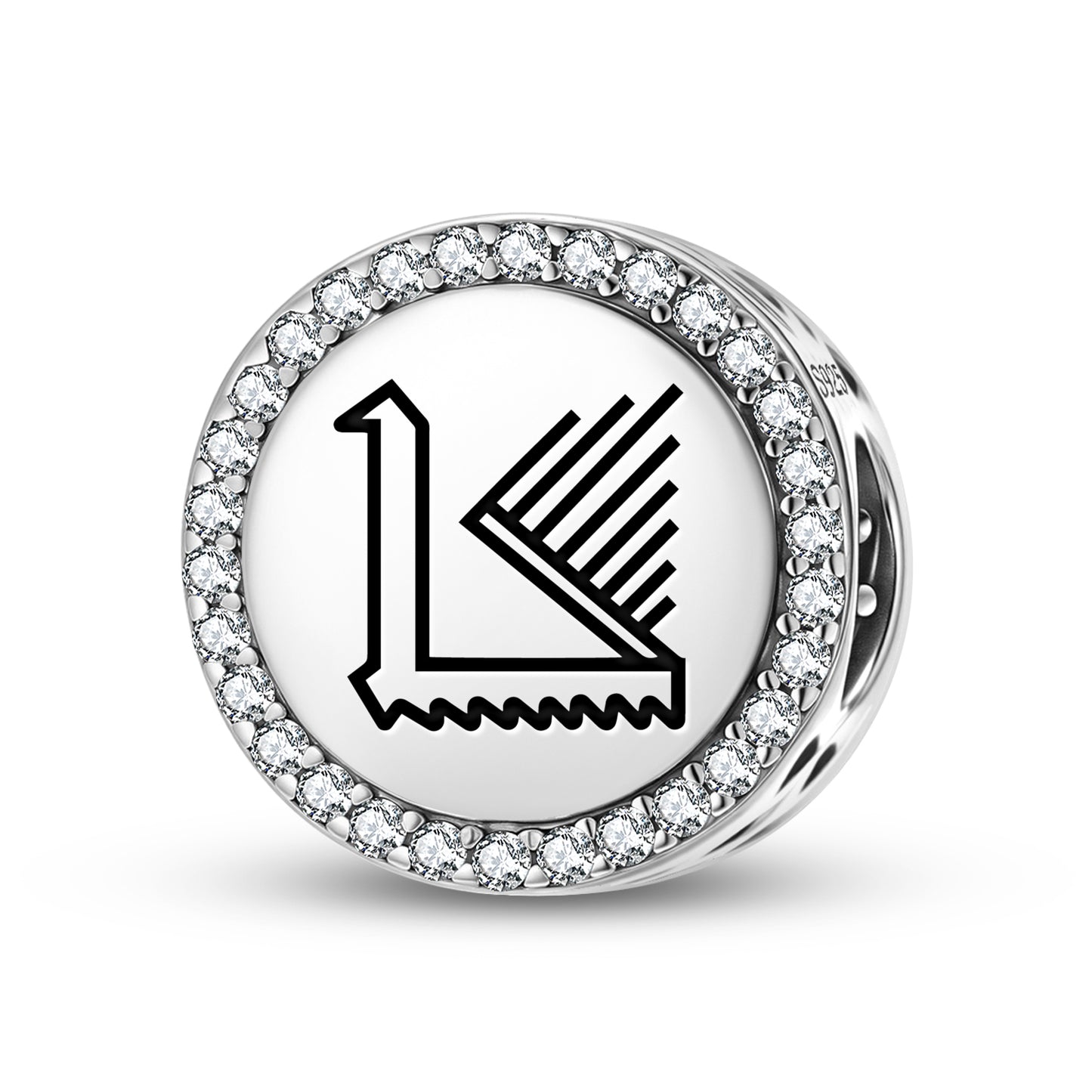 Peacock Persian Symbols Charm