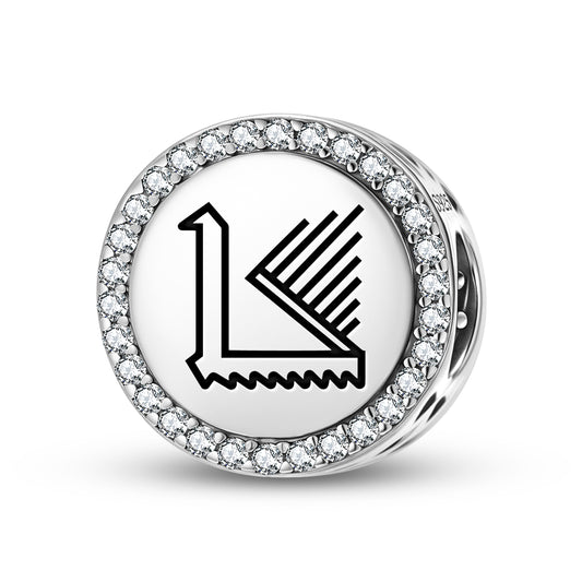 Peacock Persian Symbols Charm