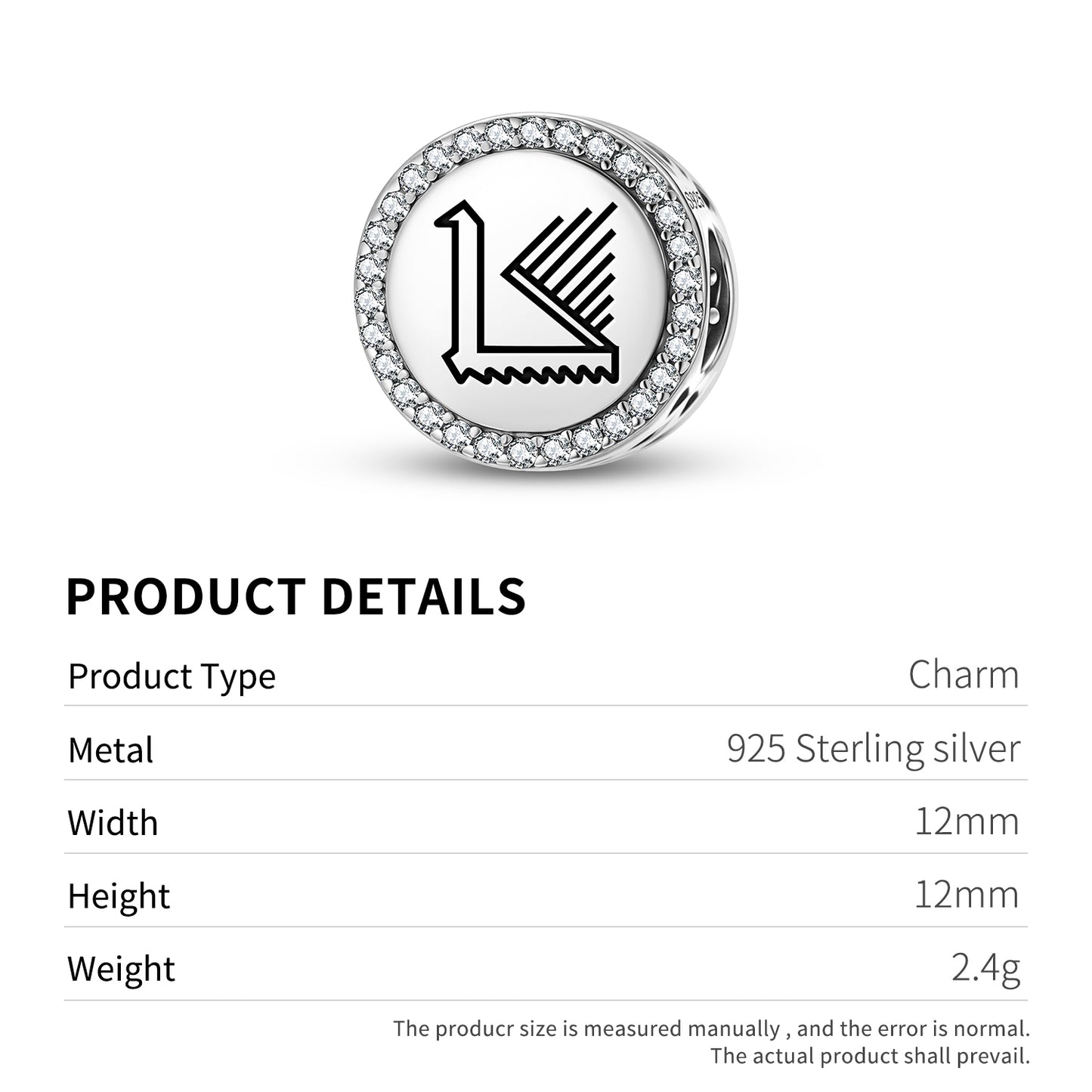 Peacock Persian Symbols Charm