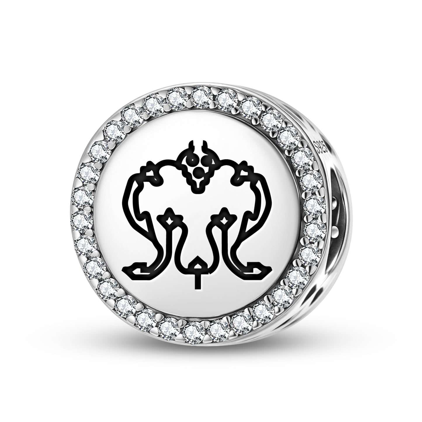 Iris Persian Symbols Charm