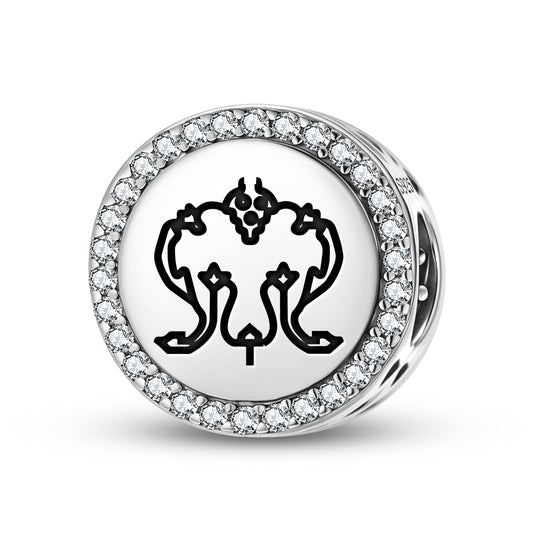 Iris Persian Symbols Charm