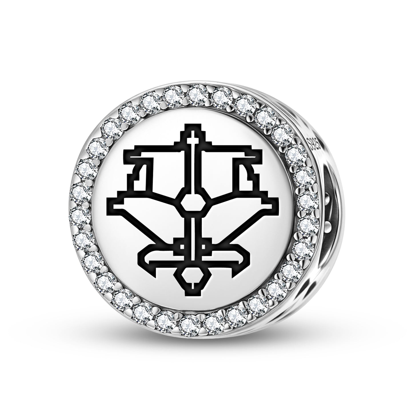 Lotus Persian Symbols Charm