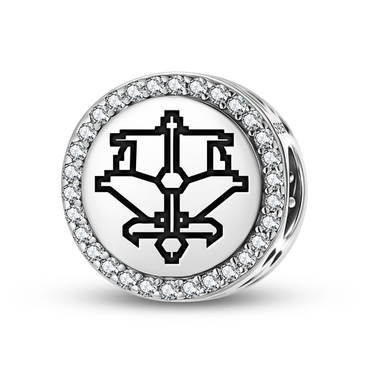 Lotus Persian Symbols Charm