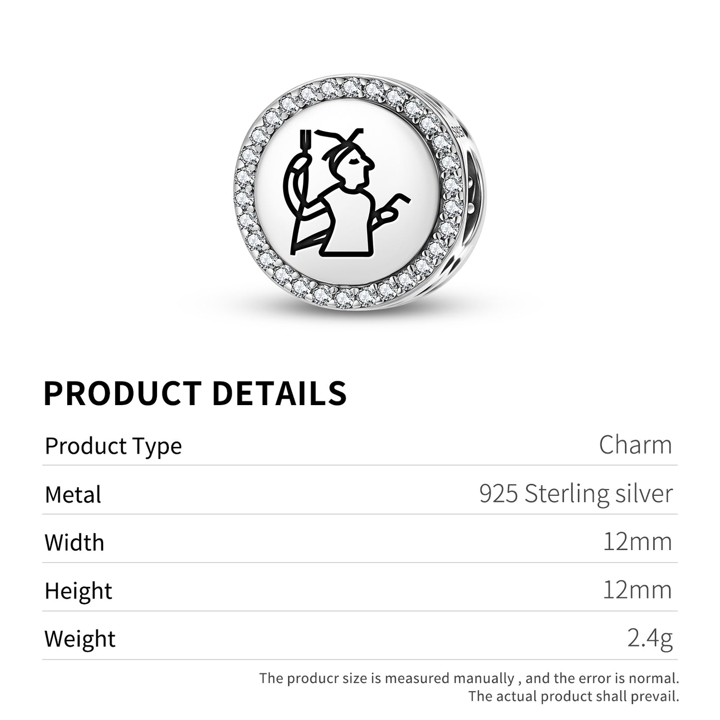 Verethragna Persian Symbols Charm